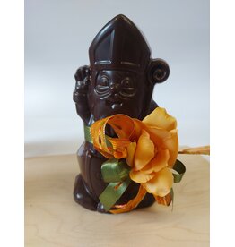Wuivende sint in stoomboot - Callebaut chocolade  225 gr