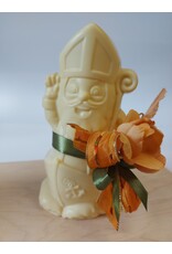 Wuivende sint in stoomboot - Callebaut chocolade  225 gr