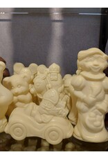 Suikervrije Sinterklaasfiguren - melkchocolade en fondant chocolade