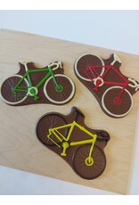 chocolade fiets - reep chocolade 15.5 cm