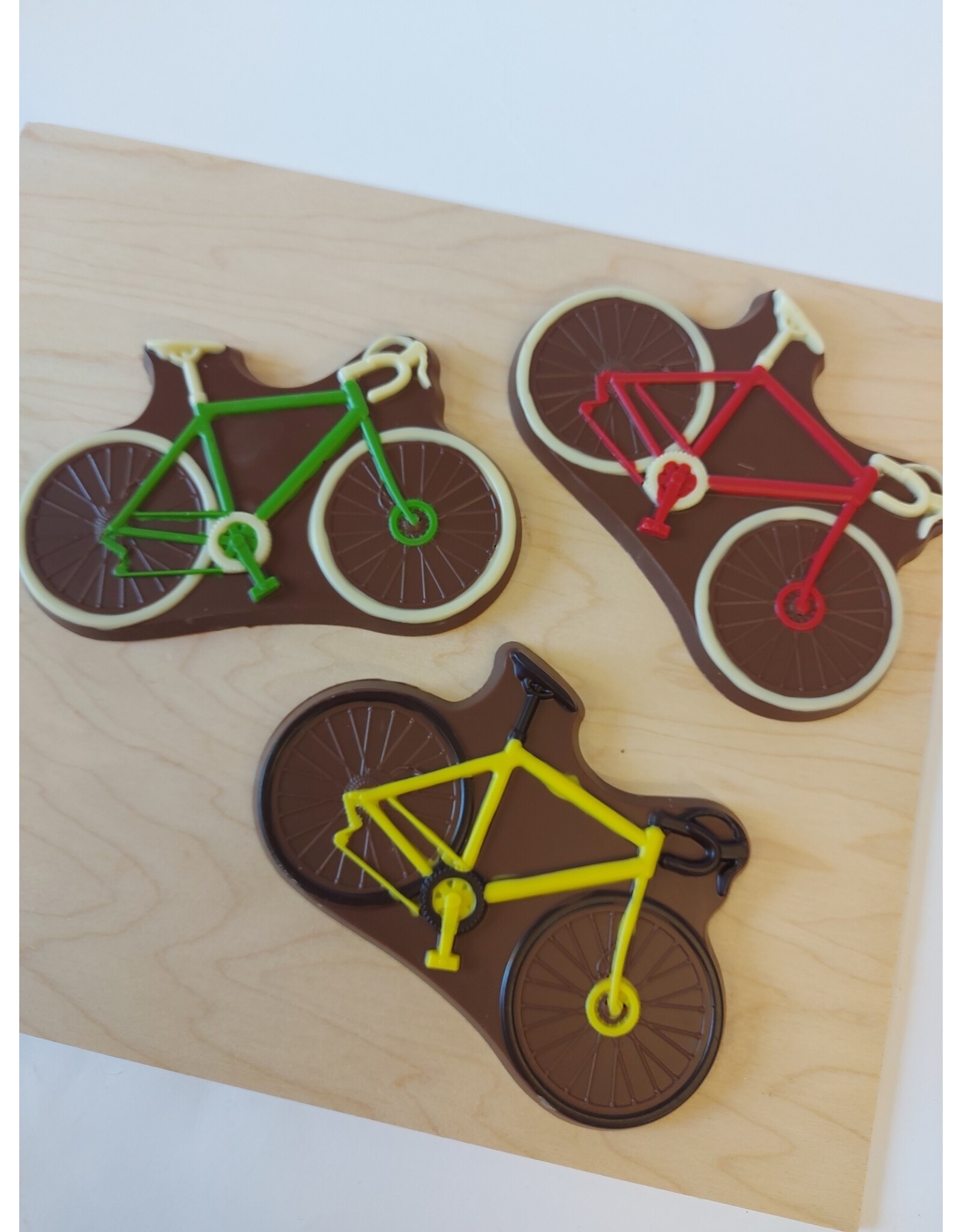 chocolade fiets - reep chocolade 15.5 cm