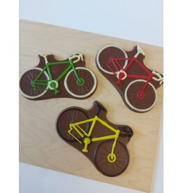 chocolade fiets - reep chocolade 15.5 cm