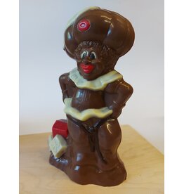 Wuivende piet deco melk chocolade - 25 cm