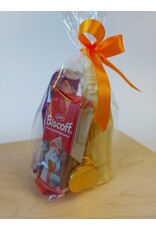 sint geschenk ; chocolade Sint 60 gr , speculoos, nic nac, ...