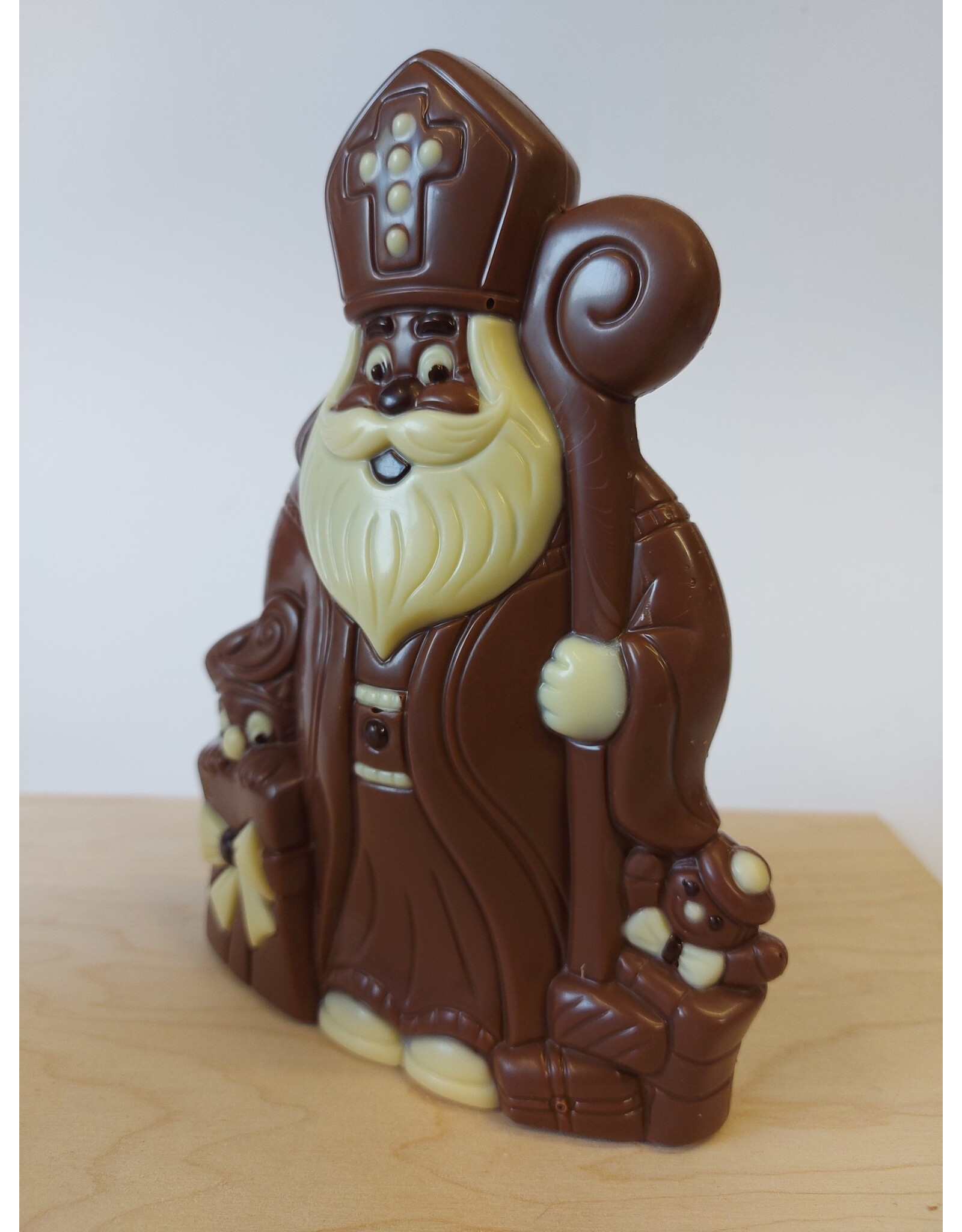 Speelgoedsint 19 cm decoré chocolade