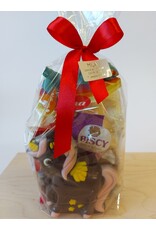 sint geschenk ; eenhoorn in chocolade, speculoos, guimauve, ..