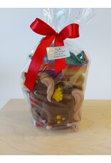 sint geschenk ; eenhoorn in chocolade, speculoos, guimauve, ..