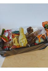 lange mand met lekkers van de sint