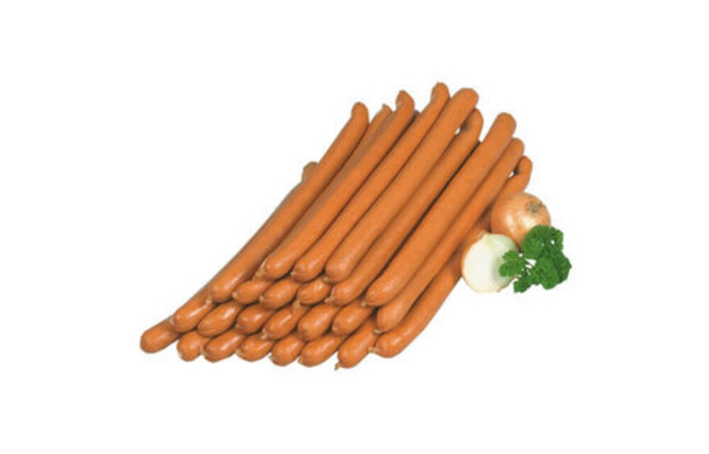Damhus Bockworst / Hot Dog (rund- en varkensvlees) 25 x 80 gram