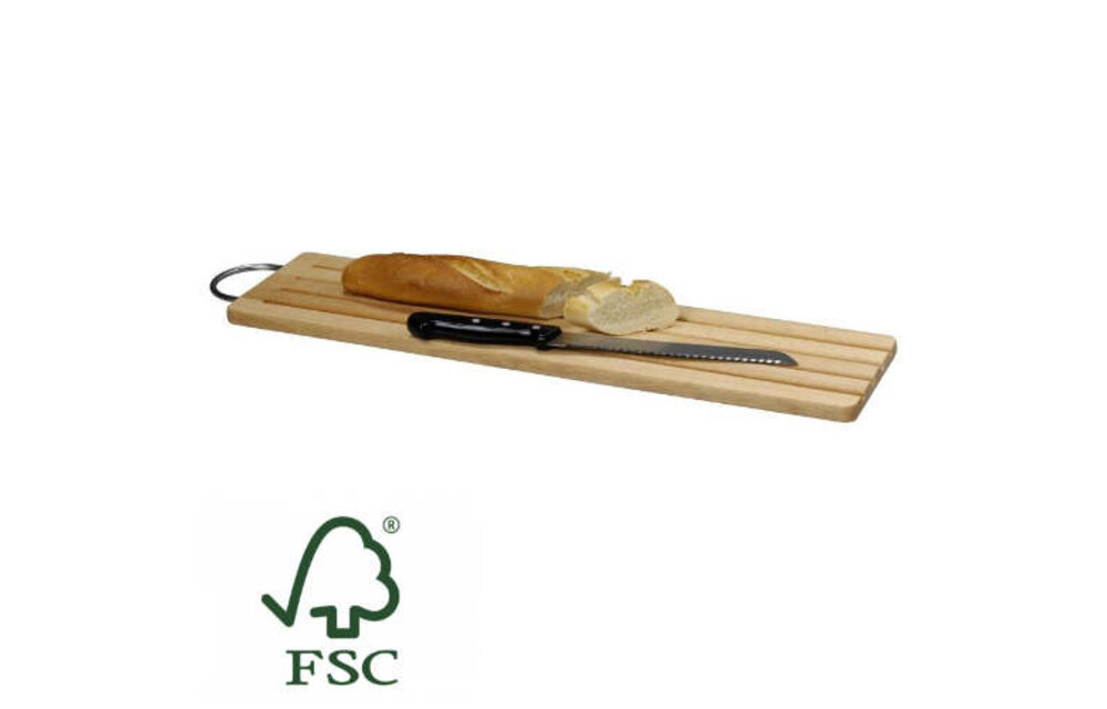 Beechwood baguette cutting board