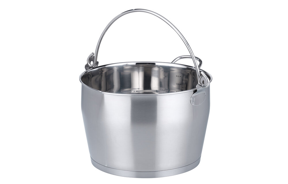 Baumalu 6 Liter Confituurpot (Maslin pan) van RVS