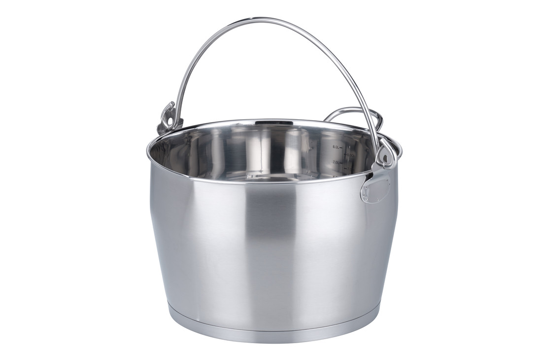 Baumalu 6 Liter Confituurpot (Maslin pan) van RVS