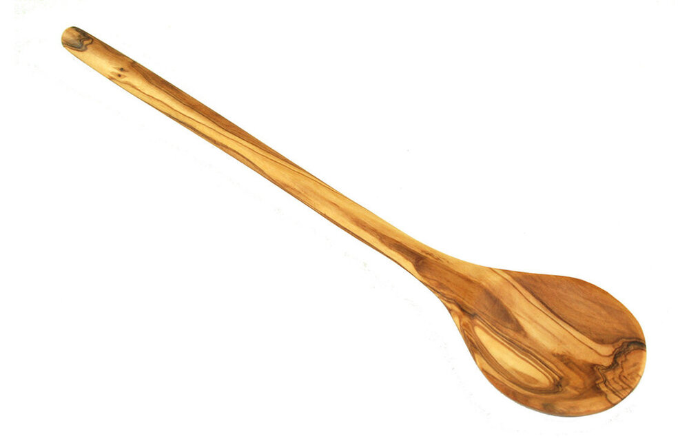Bakmina Olijfhouten lepel 30 cm