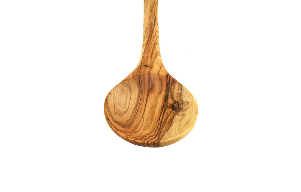 Bakmina Olijfhouten lepel 30 cm