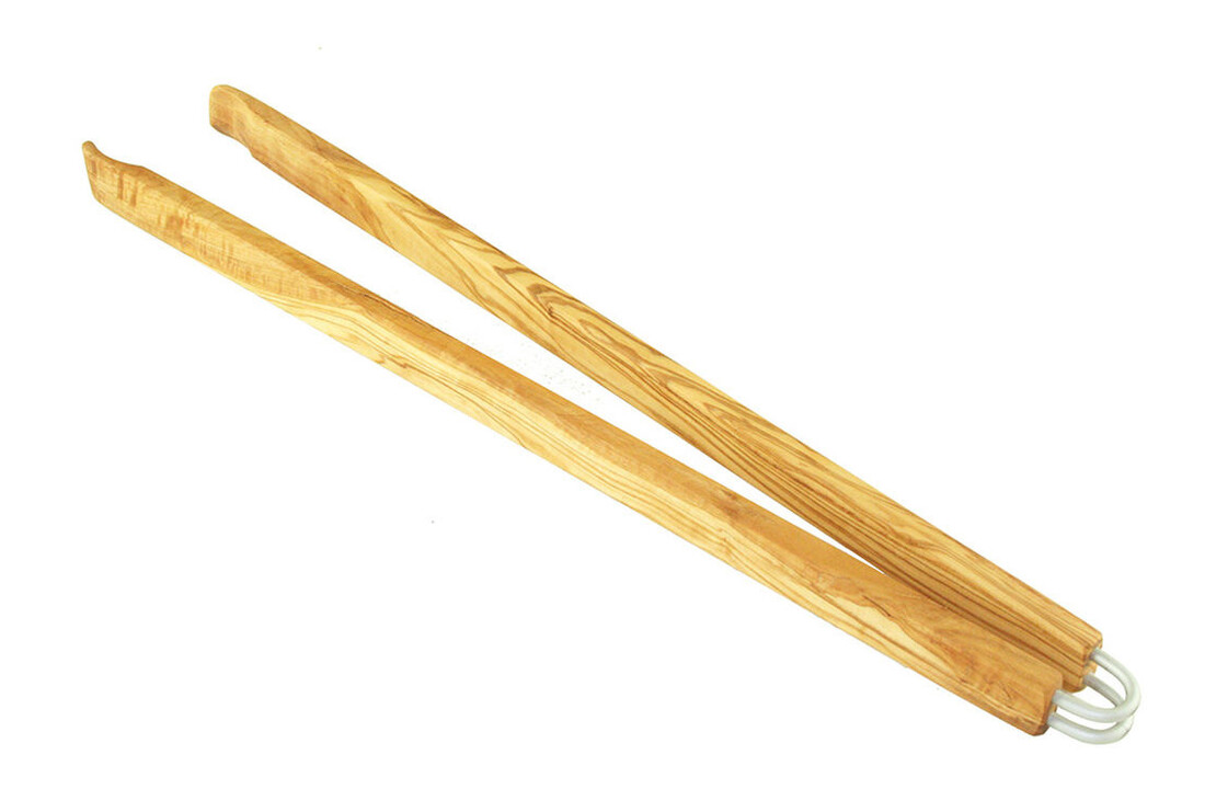 Bakmina Olijfhouten Grilltang 42 cm