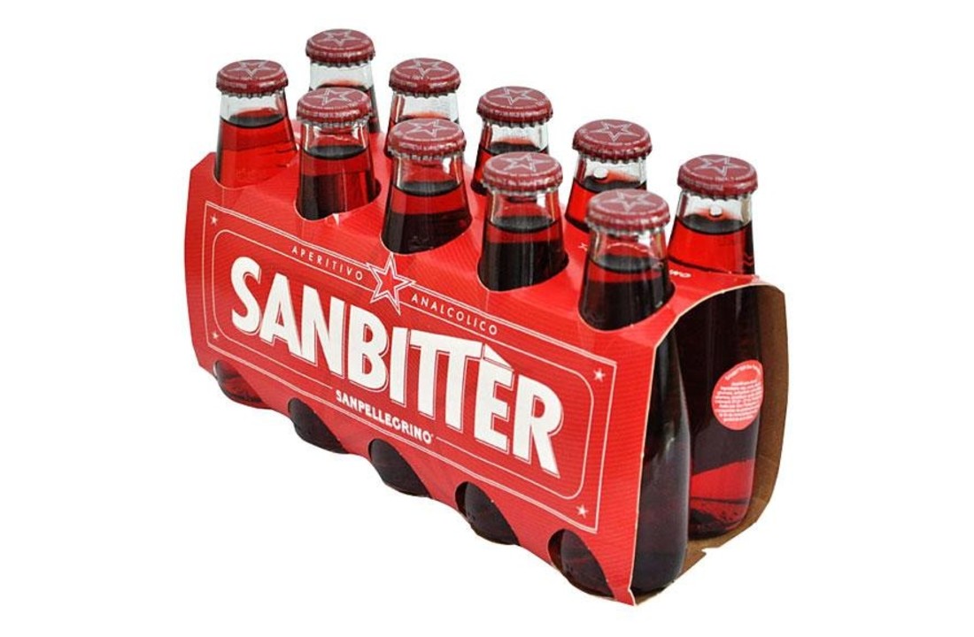 San Pellegrino Sanbitter Italiaans Alcoholvrij Aperitief 10 x 100 ml