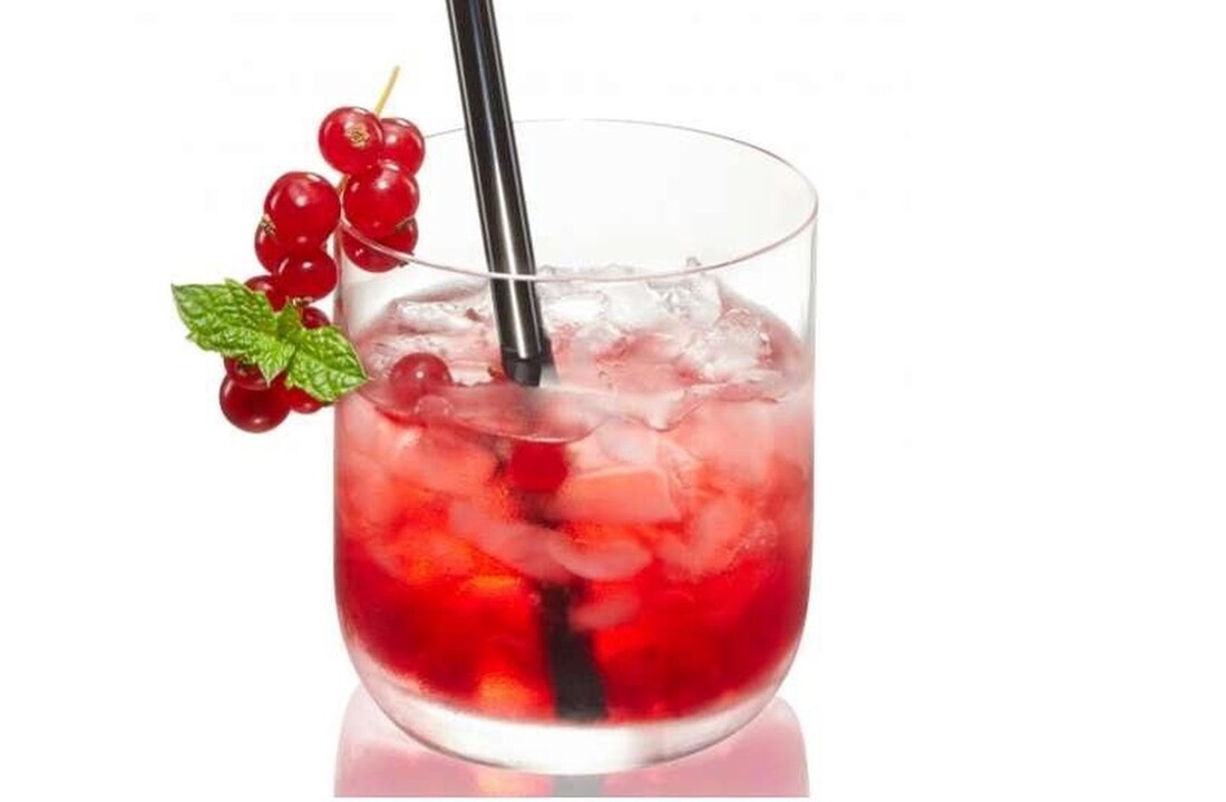 GEFU | FUTURE Drinkrietjes - Glas - Herbruikbaar - Zwart - Set van 4