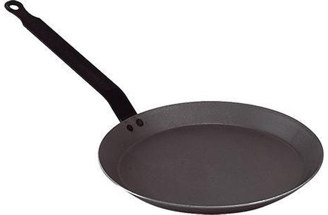 De Buyer Carbone Plus Crêpe- en Pannenkoekenpan - Ø 18 - 30 cm- Plaatstaal