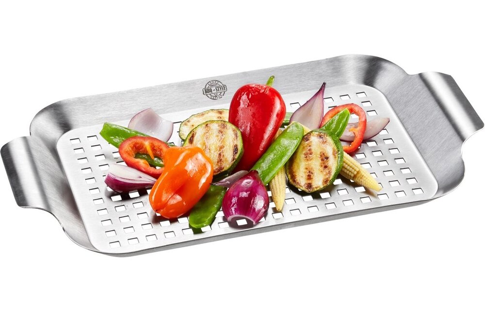 GEFU Barbecue Grillpan -33 x 19 cm - RVS