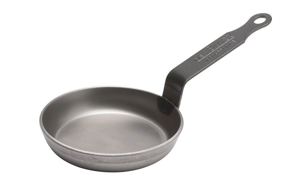 De Buyer Carbone Plus Blinis pan - Ø12cm - Plaatstaal