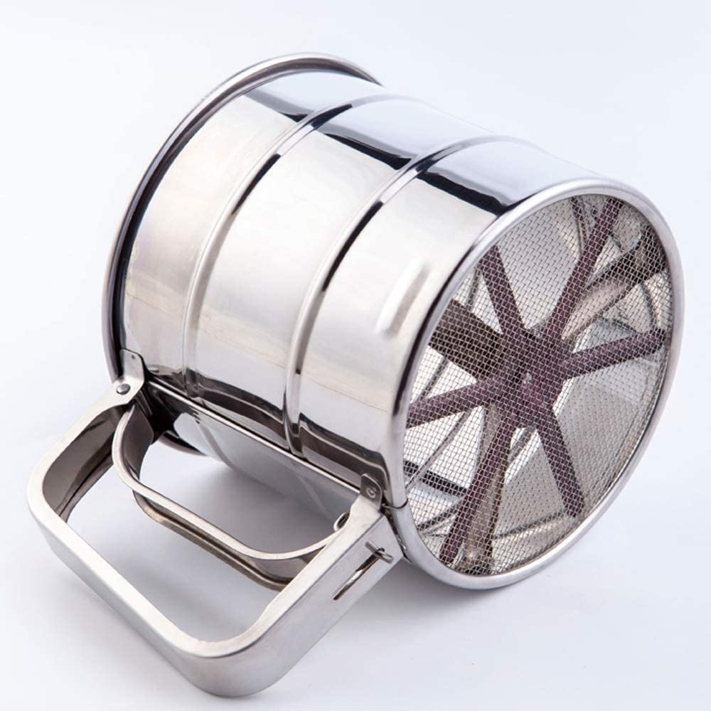 Baumalu Stainless steel icing sugar sieve / flour sieve