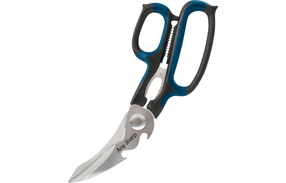 Anysharp 5-in-1 schaar essentials - Zwart/blauw
