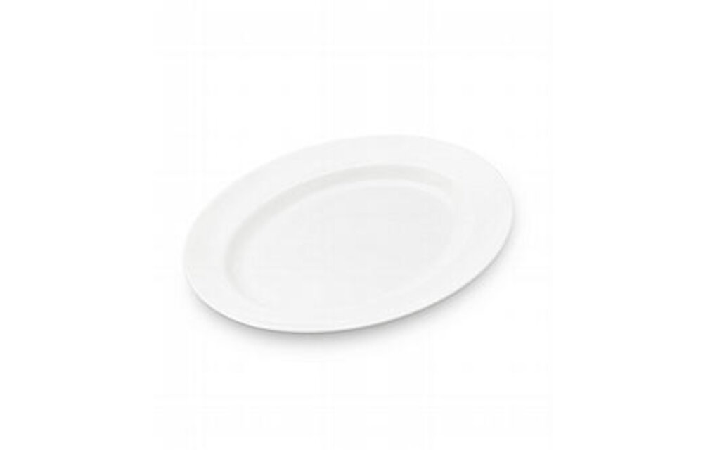 Wedgwood White China Serveerschaal ovaal 39 cm