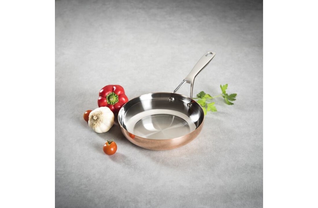 Baumalu B´Chef Koperen koekenpan (ALLE warmtebronnen)