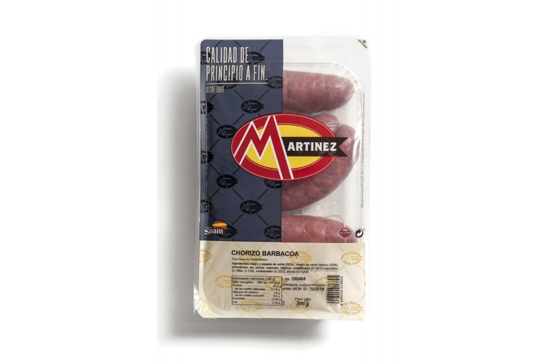 Verse Iberico Chorizo Barbacao 500 gr.