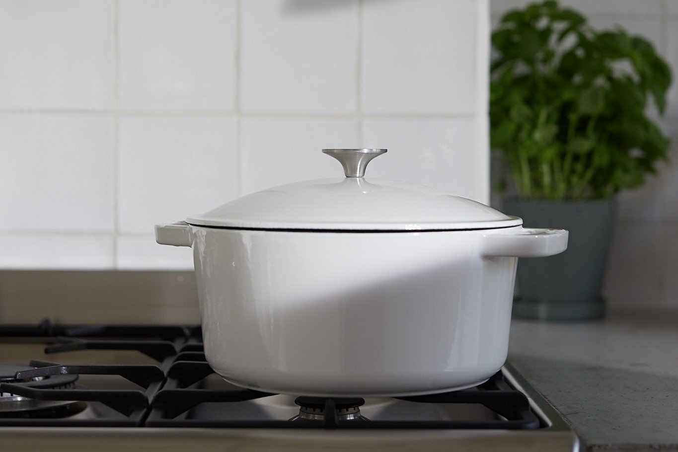 Casserole Ø 26 cm - 5.3 Liter Sea Salt Bright