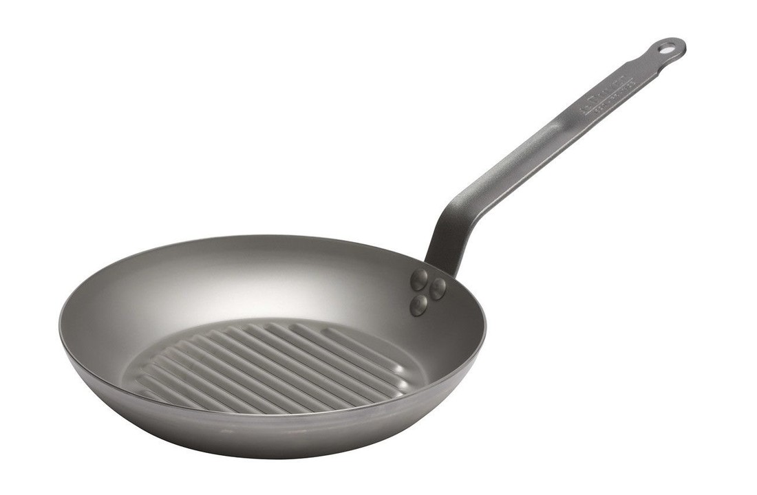 Carbone Plus Round Grill pan - Ø 26cm - Sheet steel