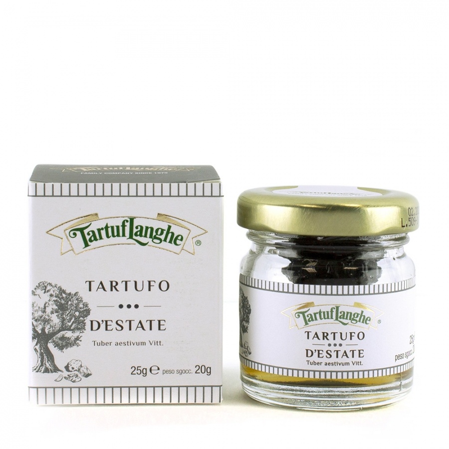 Tartuflanghe Whole black summer truffles (Tuber aestivum) from Piemonte (Alba) 20 g.