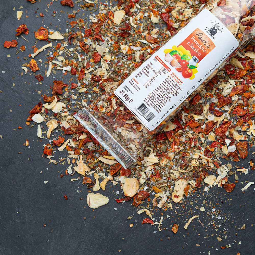Antiche Passioni Gewürzmischung für Pasta Pomodoro e Basilico 80 g.