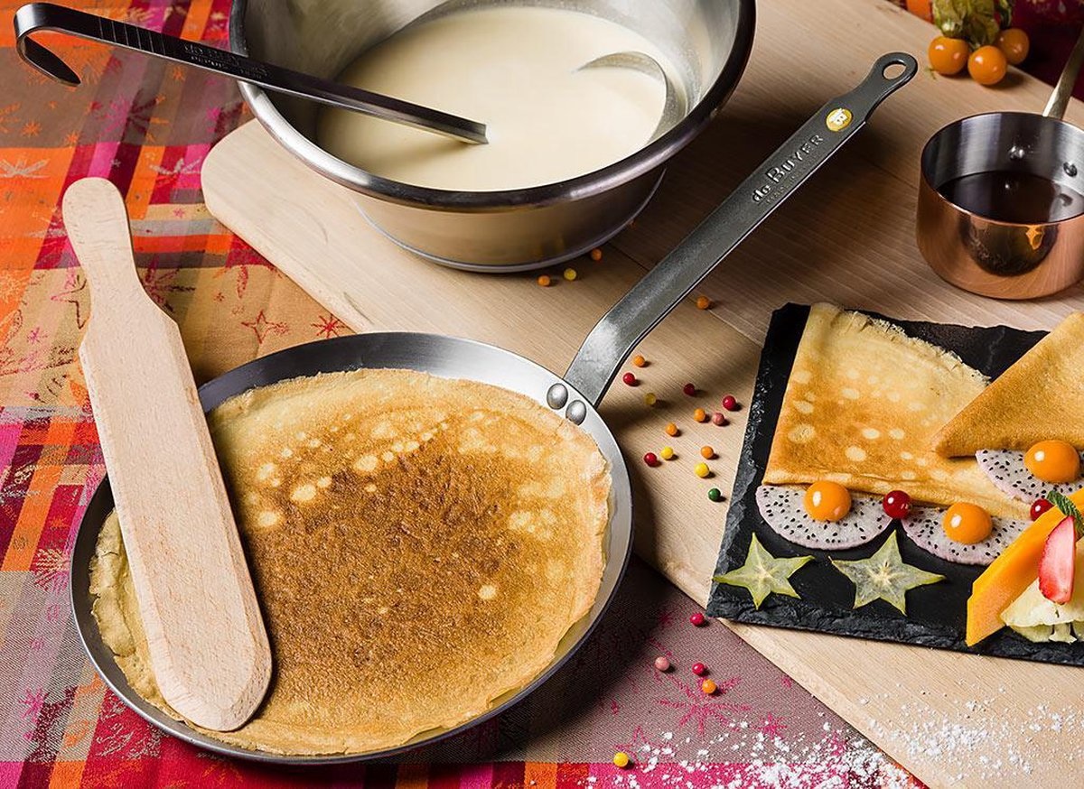 DeBuyer Mineral B Element Crêpe- en Pannenkoekenpan -Ø 24 cm