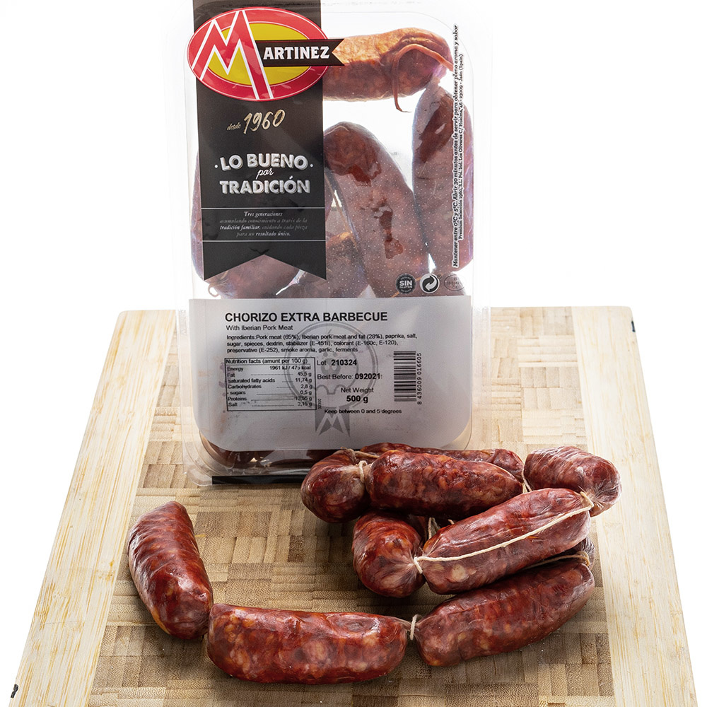 Verse Iberico Chorizo Barbacao 500 gr.