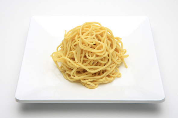 Artisan egg noodles, creamy and springy!