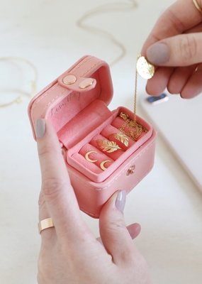 Lisa Angel Ring Box - Pink