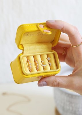 Lisa Angel Ring Box - Yellow