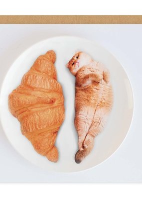OHH DEER Cat Croissant