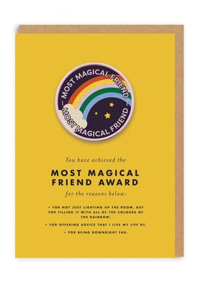 OHH DEER Most Magical Friend Award & Patch