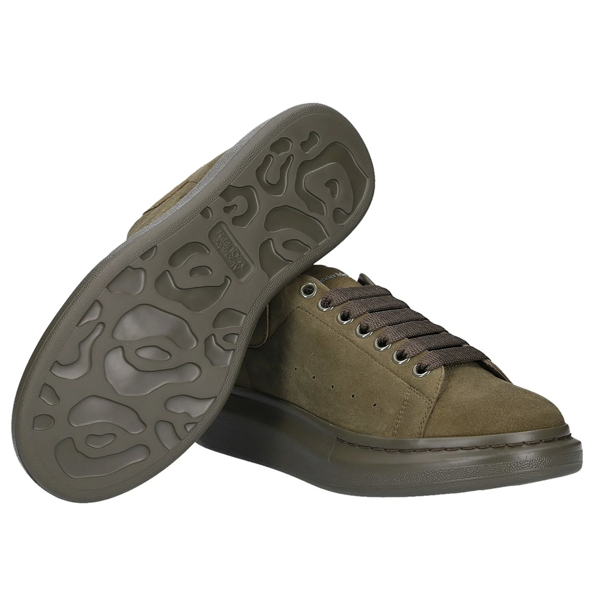 alexander mcqueen sneakers army green