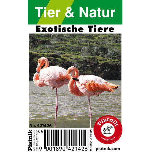 Piatnik Exotische Tiere