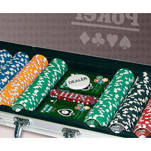 Piatnik Piatnik Poker Set 500 High Gloss Chips 14g
