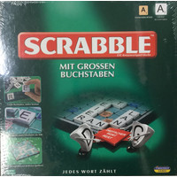 Scrabble mit großen Buchstaben