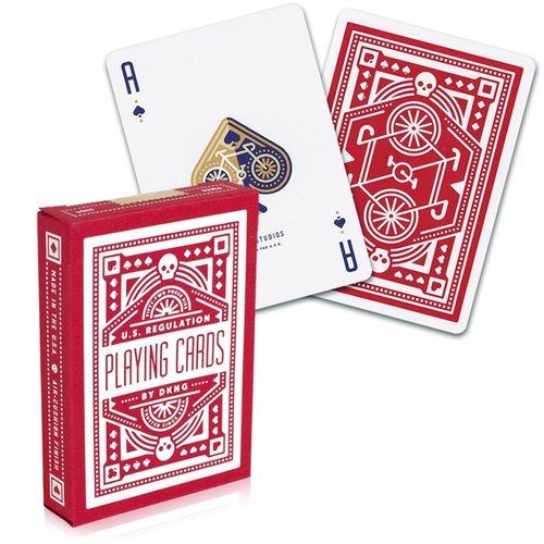 Art of Play DKNG Red Wheels Playing Cards
