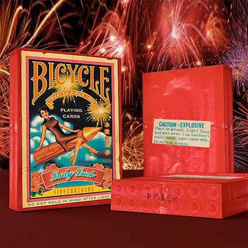 Bicycle Bicycle - Firecrackers Playing Cards