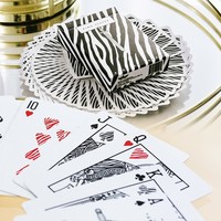 Zebra King Slayer Playing Cards