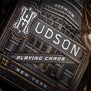 Theory 11 Hudson Playing Cards Black