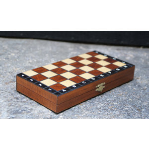 Sunrize Schach & Backgammon, 27 x 13,5 x 4