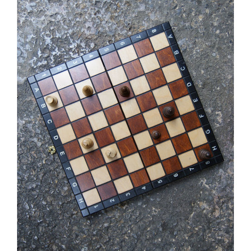 Sunrize Schach & Backgammon, 27 x 13,5 x 4cm